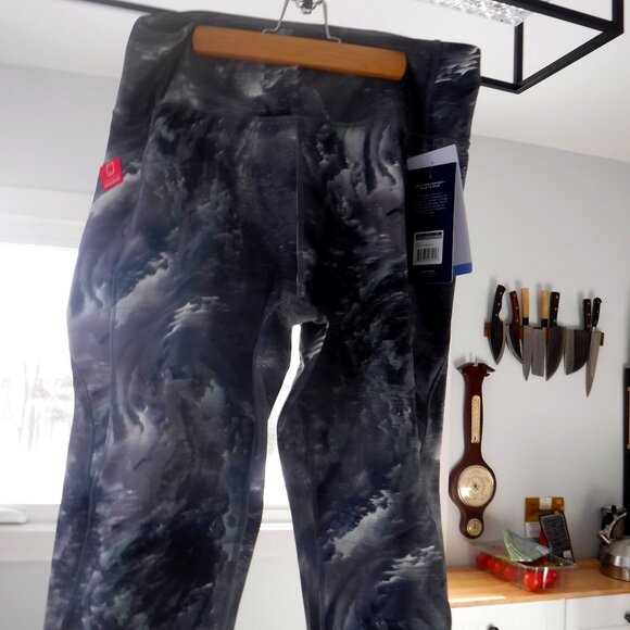 BNWT - Marika Circuit Ankle Legging 25 inch Stormy Sky Granite plus size U.S. 2X - Picture 1 of 13